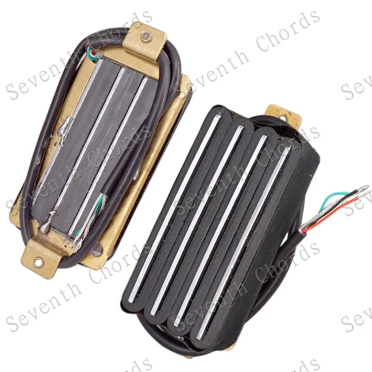 1 Stück Hot Rail 2-Dual Blade Humbucker-Tonabnehmer für E-Gitarre, 4-Draht-Tonabnehmer, 4 Farben, Gitarrenteile und Zubehör – Detail 10