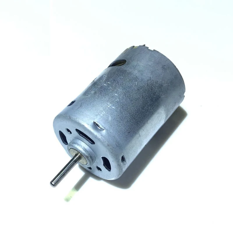 RS380 DC motor, iron shell DC motor, 6V-12V miniature motor