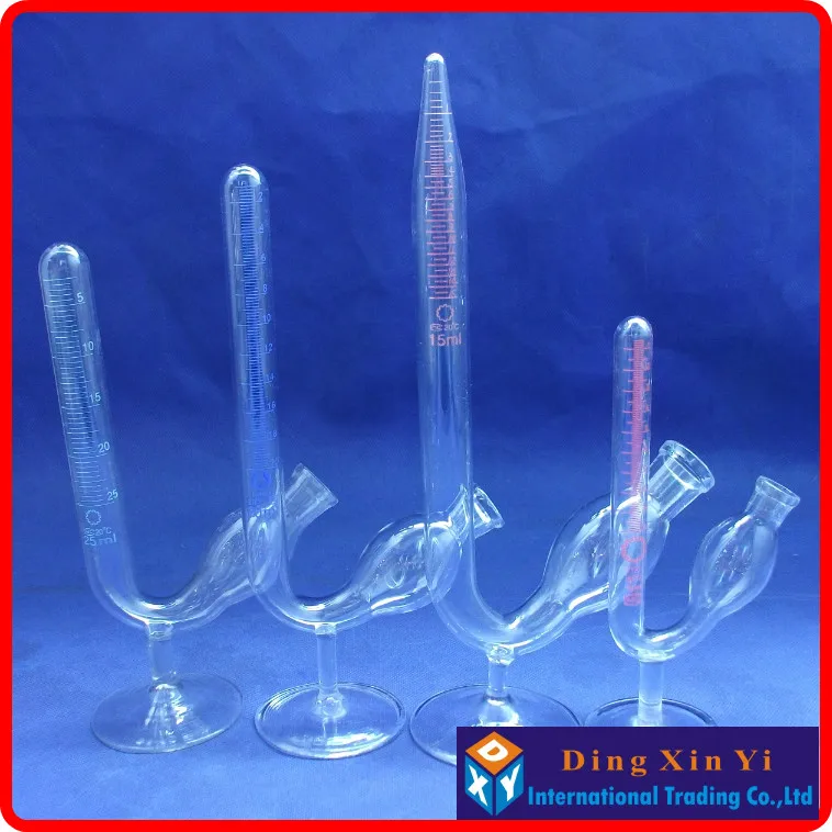 15ml Fermentation tube with graduated,on glass foot