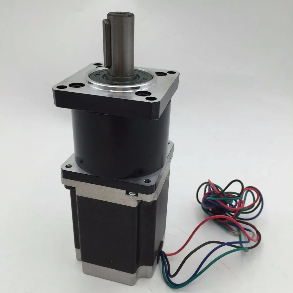 

NEMA23 Planetary Gear Stepper Motor Ratio 20:1 Speed Reducer 57mm Motor Length 56MM 3A 1.1Nm 4 Wires for DIY CNC Router