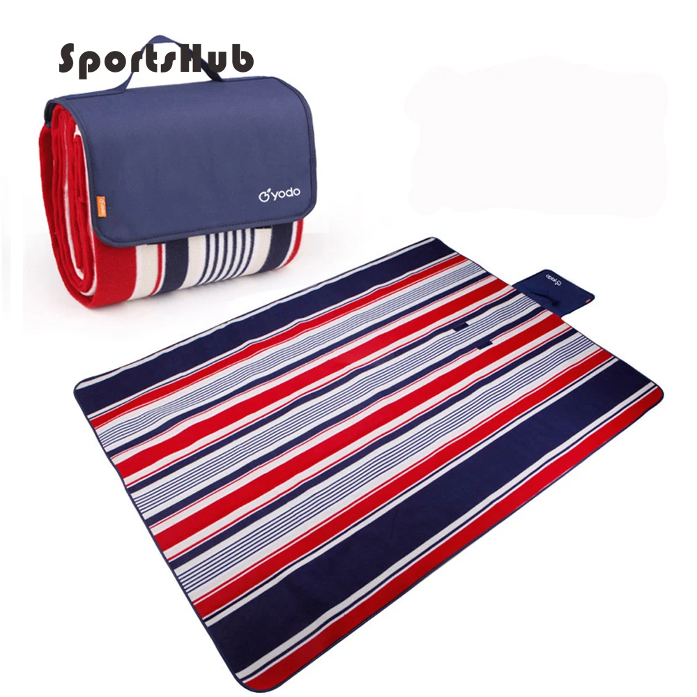 SPORTSHUB 200*150CM Outdoor Beach Picnic Camping Mat Multiplayer Fold Waterproof Moistureproof Baby Climb Plaid Blanket SES0019