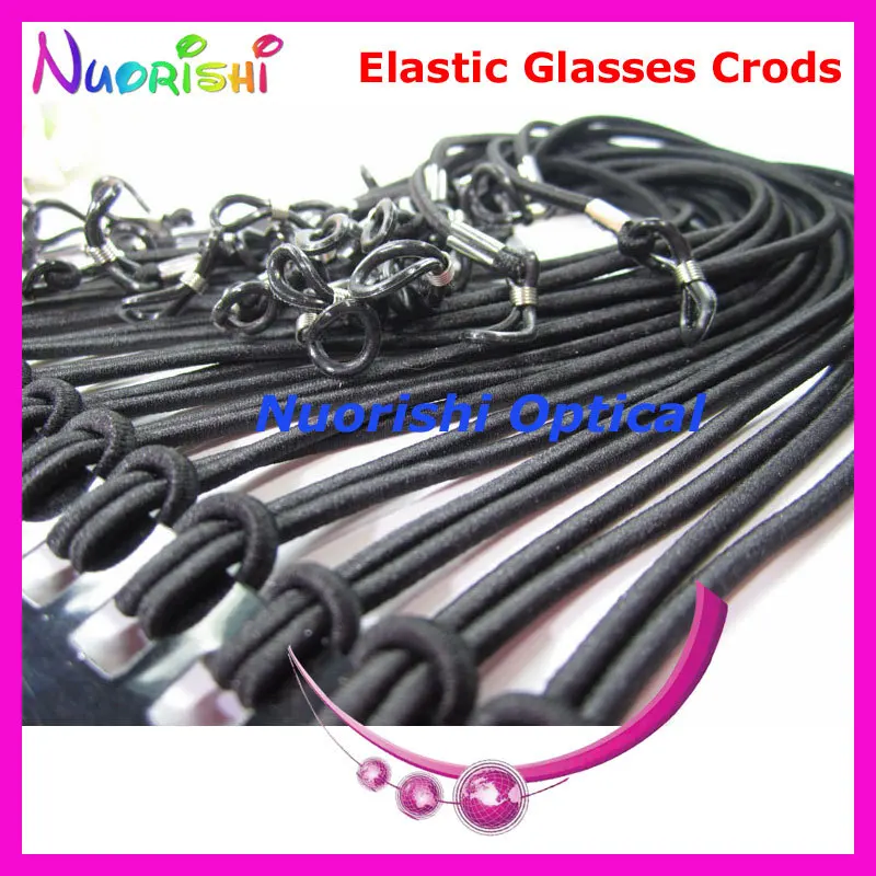 12/60/120pcs Black Elastic Flexible Sunglass Eyewear Eyeglass Glasses Cord String Lanyard free shipping L713