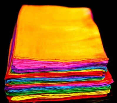 Rainbow Silk Streamer Multicolor (1000cm*25cm) Magic Tricks Scarve Appearing Magia Magician Stage Accessories Gimmick Props