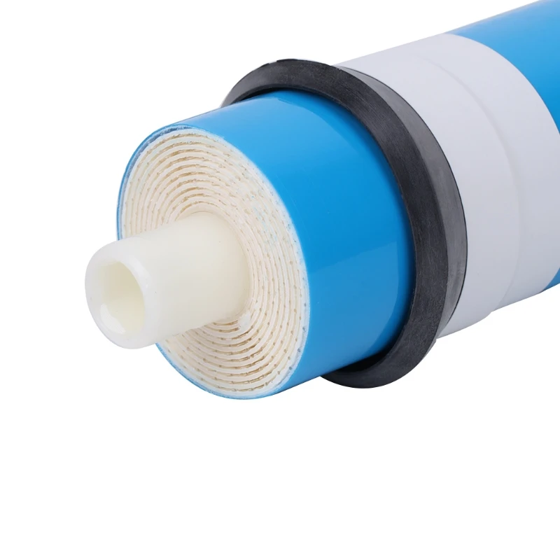 Cartucho de filtro de agua de ósmosis inversa, membrana RO 50gpd 75gpd, reemplazo para el hogar