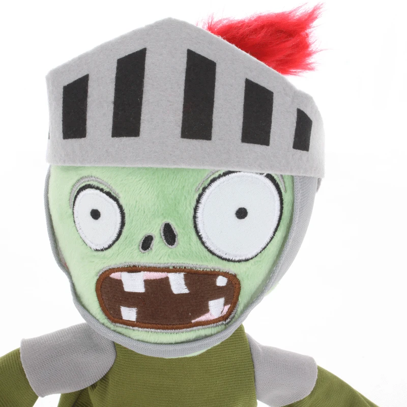 1pcs Plants vs Zombies Plush Toys 30cm PVZ Knight Zombie Plush Toy Doll Soft Stuffed Animals Toys Gifts for Kids Children