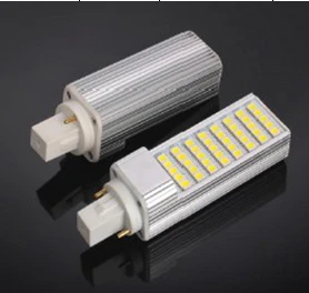 

DHL Free shipping G24 / E27 LED lamp 7W 35leds SMD 5050 corn light bulb Epistar lighting AC90~260V