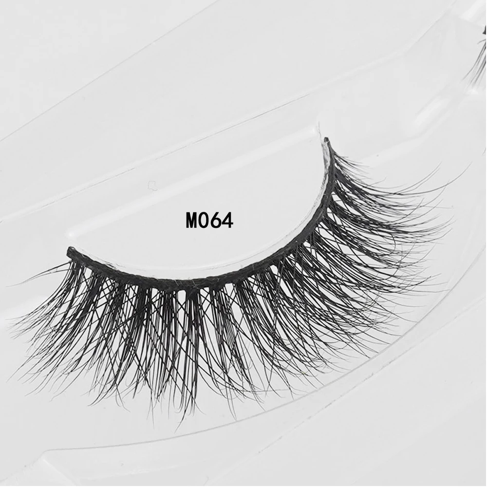 SOQOZ 81 Styles Lashes Professional Extension 3D Milk Eyelashes Natural Long False Eyelashes Fluffy Make Up Lashes M063-M078