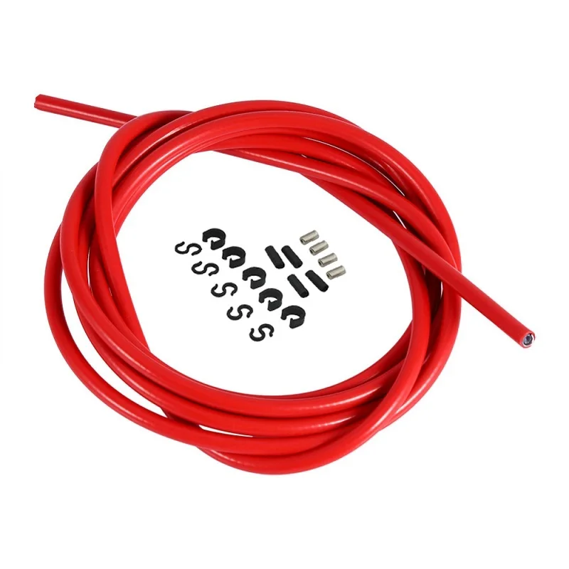 

Проволока для тормозной механизм горного велосипеда, 2 м, 5 цветов, кабель для переключения для горного велосипеда, труба тормозной магистрали