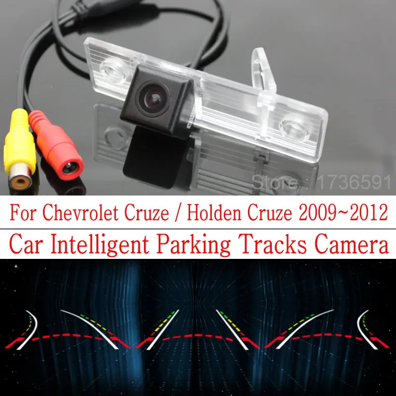 

Car Intelligent Dynamic Trajectory Rear View Camera FOR Chevrolet Cruze / Holden Cruze 2009 2010 2011 2012 2013 2014 HD CCD