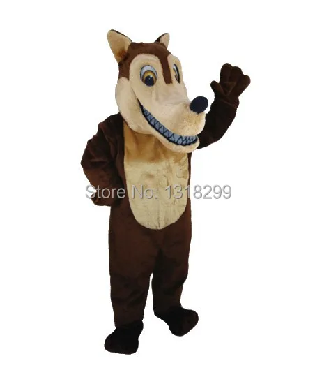 

mascot Brown Wolf mascot costume fancy dress custom fancy costume cosplay theme mascotte carnival costume kits