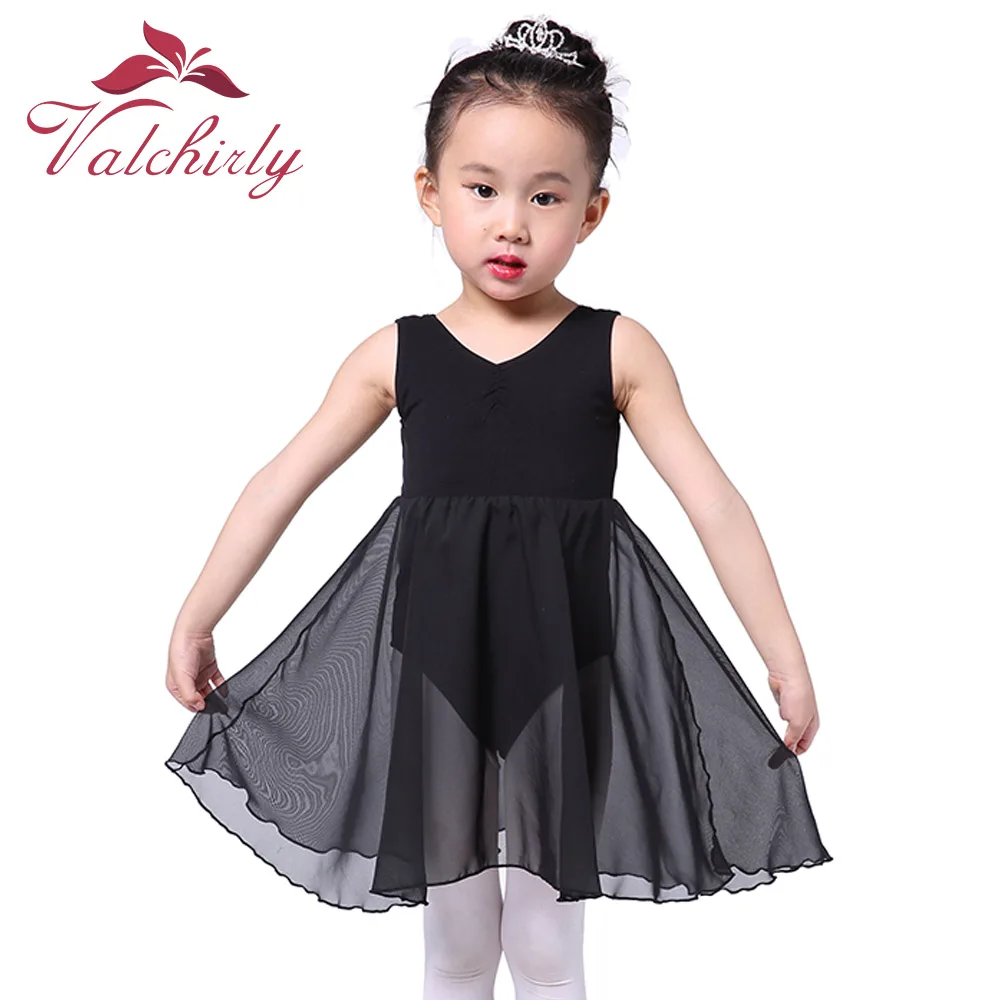 Ballet Leotard long Dress Dancewear