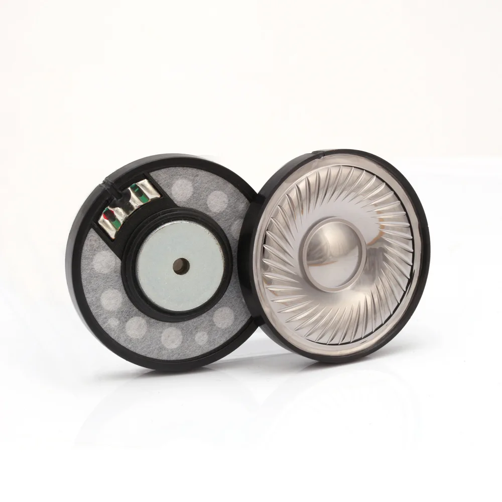 50mm speaker unit titanium membrane speaker heavy bass 1pair=2pcs