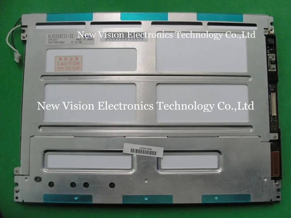 

NL8060BC31-09 NL8060BC31-02 оригинальный 12,1-дюймовый ЖК-дисплейный модуль с разрешением 800*600