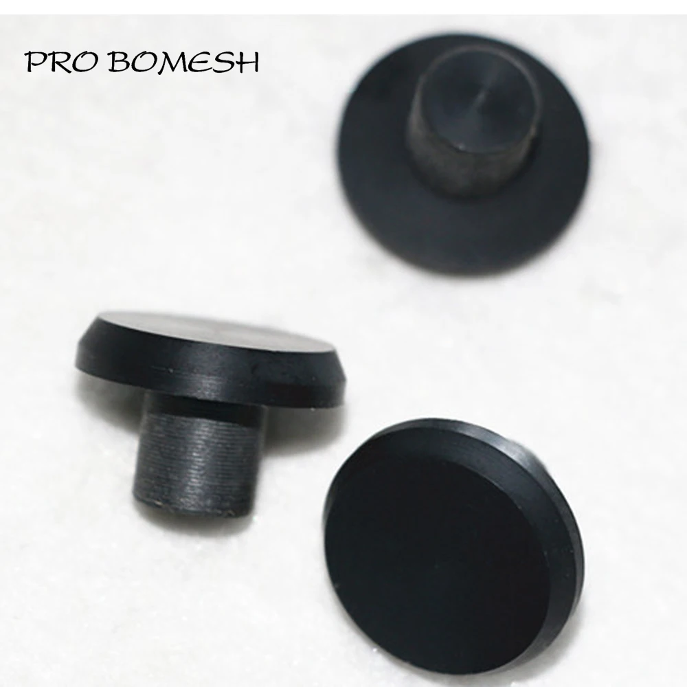 Pro Bomesh 5pcs/Lot 4.1g ABS Plastic Fighting Butt Cap Butt Plug DIY Fishing Rod Component Repair Accessory