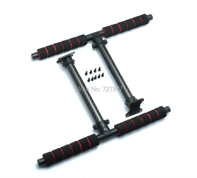 Train d'atterrissage fixe FPV Non rétractable, 170mm, Fiber de carbone 3K, pour quadrirotor S500