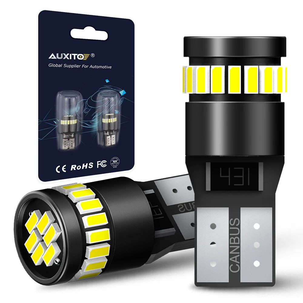 2x T10 LED Canbus Bulb W5W 168 194 Clearance Parking Lights For Audi A6 C5 C6 C7 A3 8P 8V A4 B5 B6 B7 B8 A5 A7 A8 Q3 Q5 Q7 TT R8