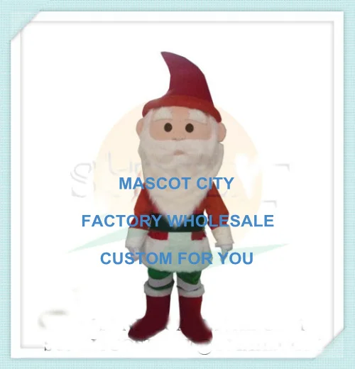 

Hot Sale Christmas Santa Claus Mascot Costume Adult Size Traditional Christmas Holiday Mascotte Outfit Suit SW1218