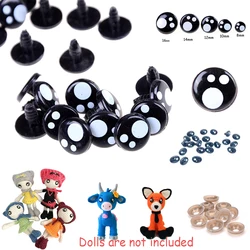 100pcs 8/12/14mm Cartoon Safety Eyes Nose Toy Teddy Bear Stuffed Toys Kawaii Doll Eyes DIY Snap Animal Puppet Doll Accessories