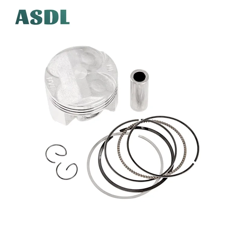 Motorcycle Engine Piston and Rings Set For Honda CB400 CBR400 NC23 NC29 VF400F VFR400Z VFR400 NC21 Piston&Rings Kit STD 55mm #bJ