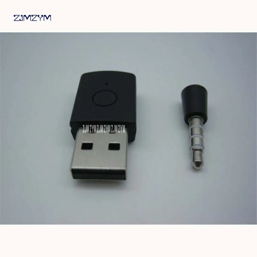 Adaptador usb para controle de ps4, 100 peças, para play station, fone de ouvido para computador