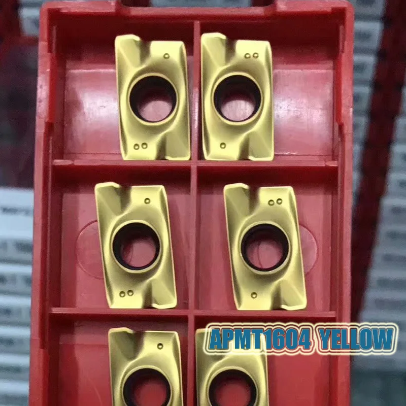 APMT1135 PDER APMT1604 R0.8 ĐỘ phay carbide chèn cho gia công thép không gỉ và thép và nhôm