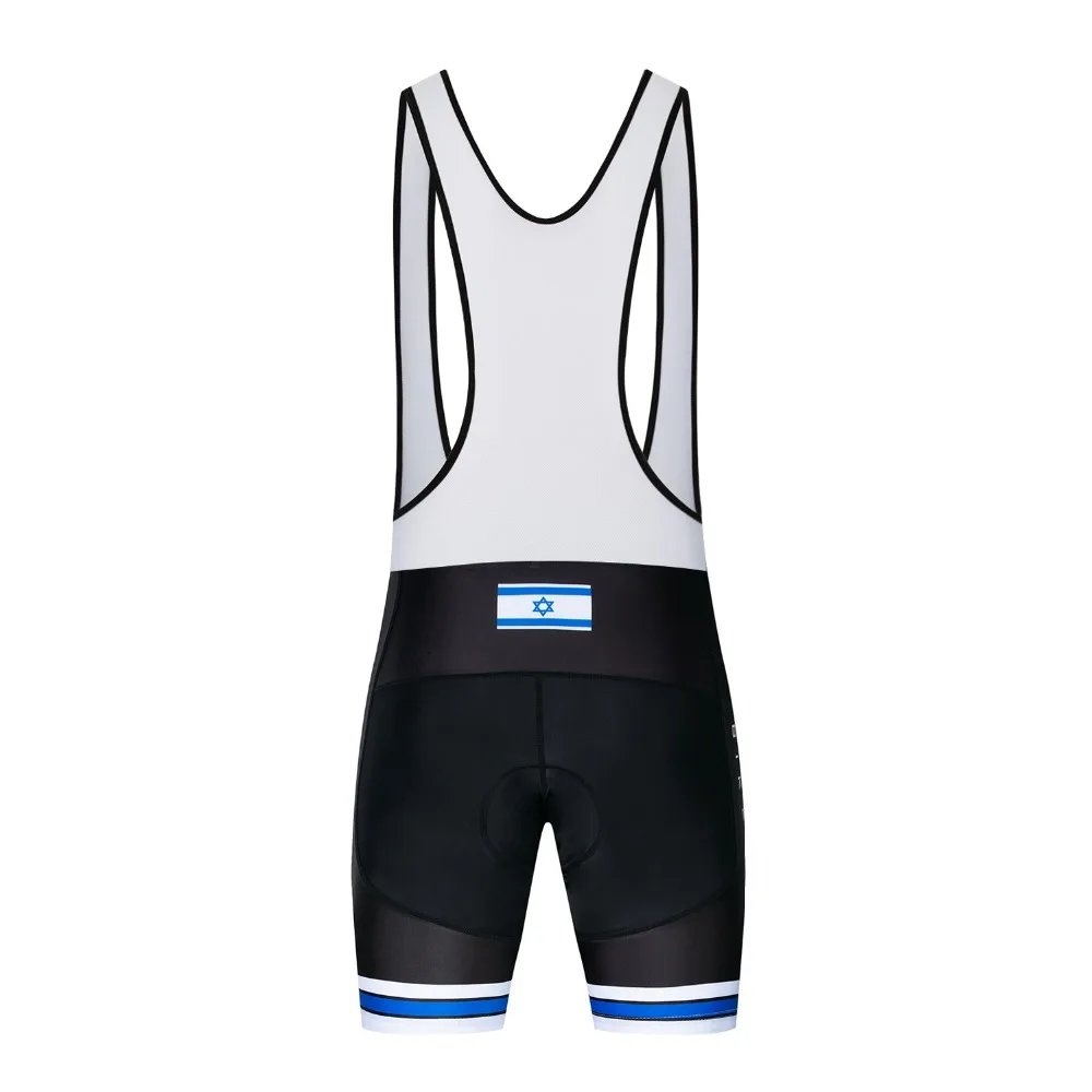 Men Bike Bib Shorts Cycling Tight GEL Pad Israel Czech New Zealand USA uk Colombia Russia Germany Spain Ropa Ciclismo Bib Shorts