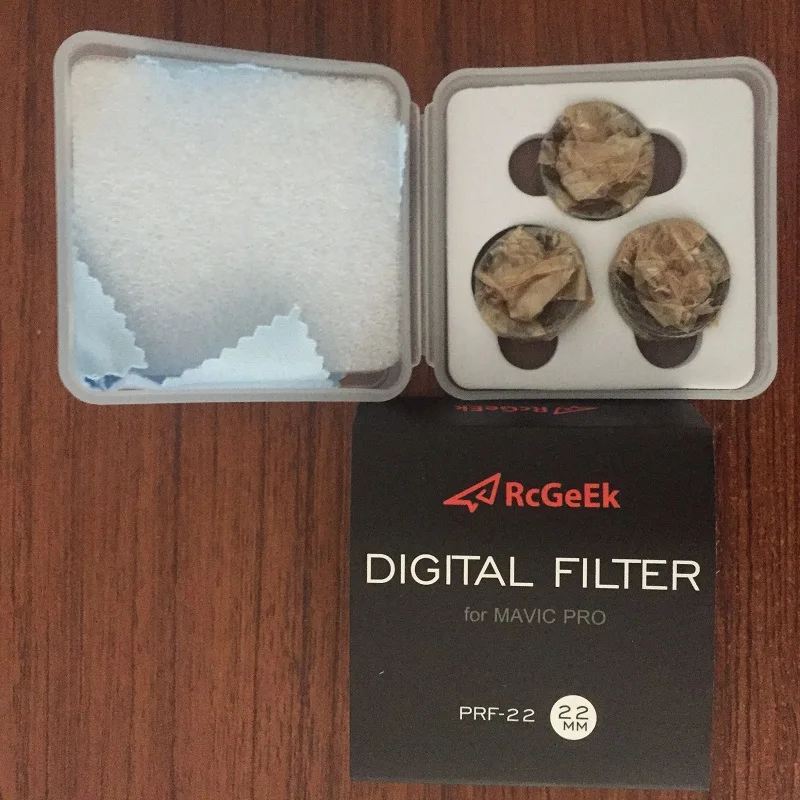 3 шт./лот ND объектив для DJI Mavic Pro Drone Quadcopter обновленные аксессуары Запчасти ND4 + ND8 + ND16 фильтр