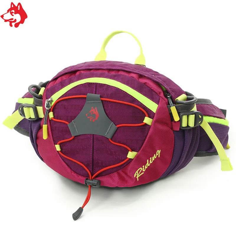 CY-148 outdoor sport running bag nylon waterproof Hiking  Climbing Camping Red/Orange/Dark Green/Green vest waist bag