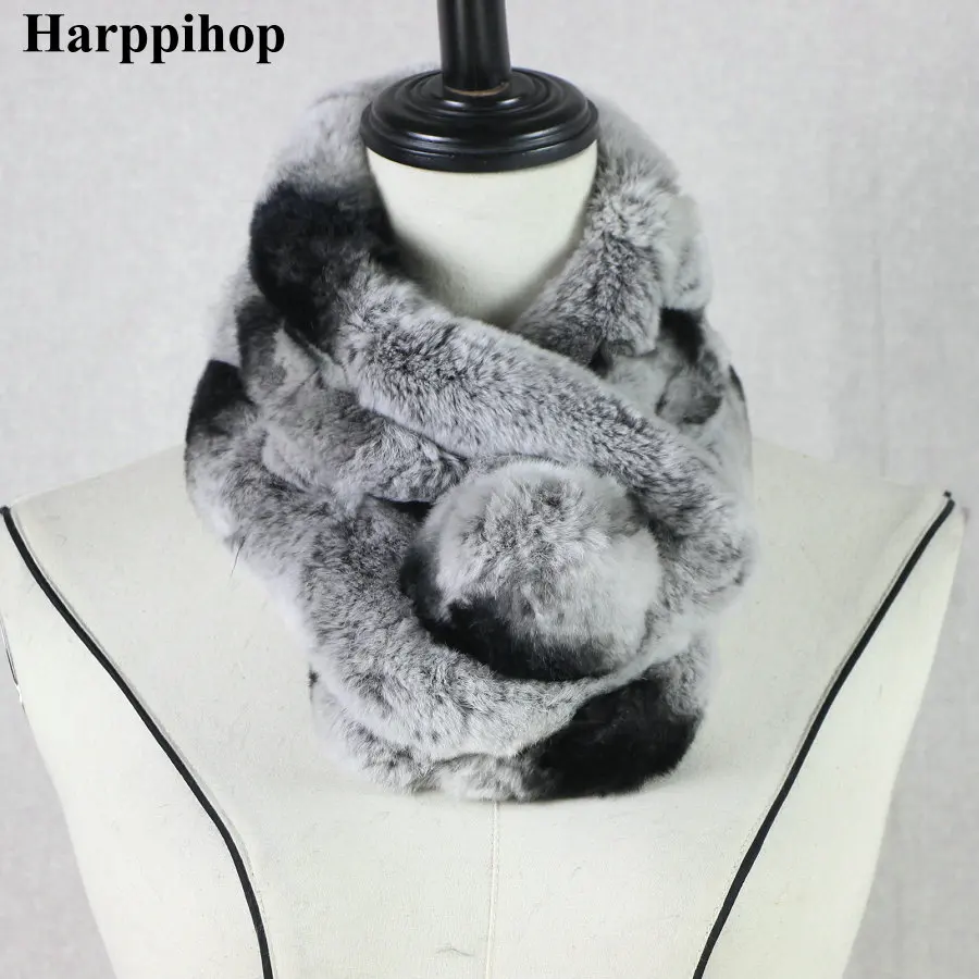 Fur scarves female Korean version of autumn and winter fashion Variety Scarves Rex Rabbit hair three tube scarlet small gifts