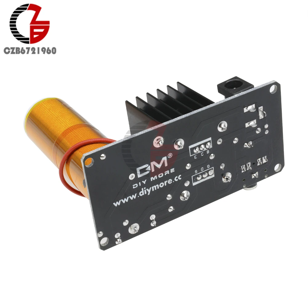 Imagem -05 - Mini Caixa de Som de Plasma Tesla 15w Bobina de Música Gerador Arco Transmissão sem Fio dc 15v24v