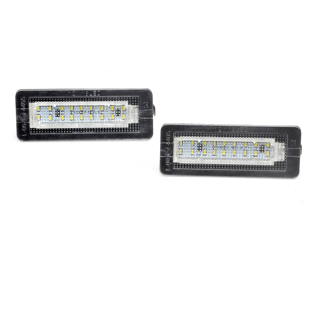 Luz led Canbus para placa de matrícula, accesorio inteligente para Fortwo, sin error, 2 uds.