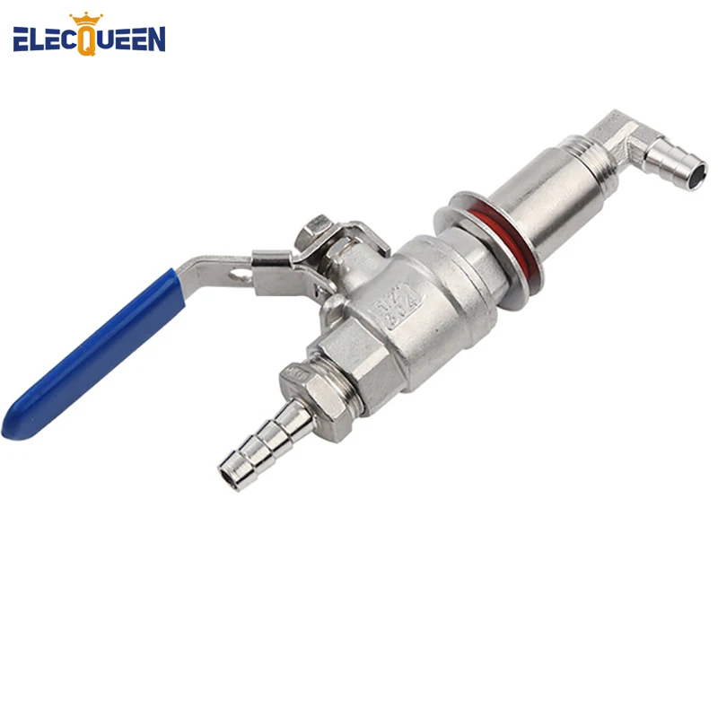 

Stainless Steel homebrew Weldless Kettle ball Valve Kit, 1/2"BSP,with Quick Disconnect Set and bulkhead assembly