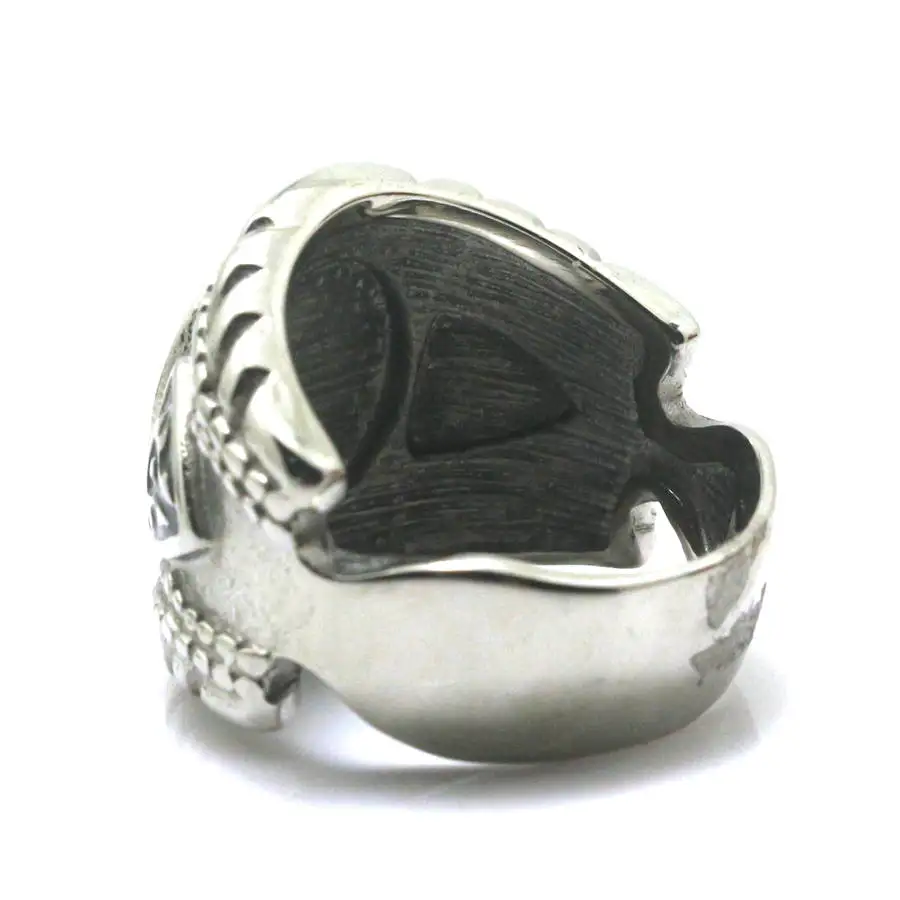 Size 7 to Size 15 Unisex 316L Stainless Steel World of Warcraft Ring