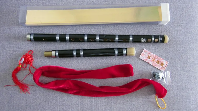 Chinese Bamboo Flute  Instrumentos Musicais Transversal Flauta china dizi  hulusi pan flute C/D/ E/ F/ G Key