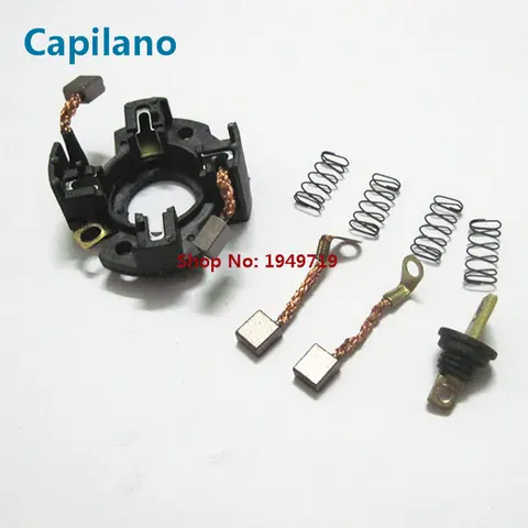 Soporte de cepillo de carbono para motor de arranque de motocicleta/scooter GN125 GS125 para piezas de motor Suzuki 125cc GN GS 125