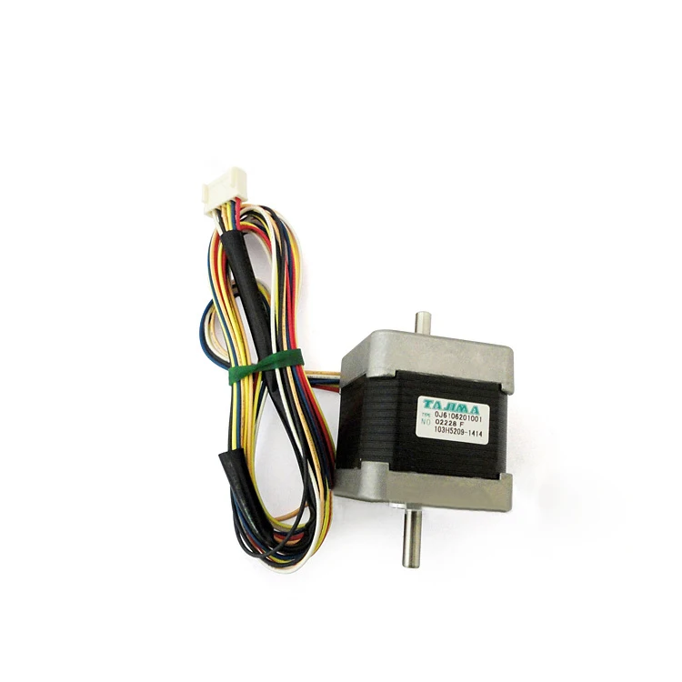 0J6106201001 Pulse Motor :42mm Square :Double-End For Tajima Embroidery Machine Spare Parts