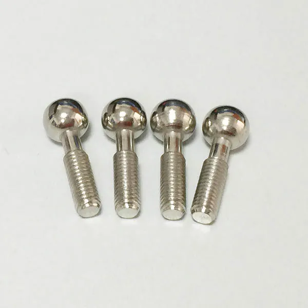 4pcs M5 steel ball head screw DIY model accessories for helicopter