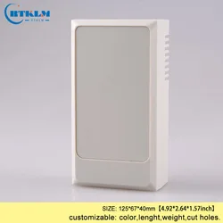 Wall mounting plastic enclosure abs plastic project cases DIY custom electronics enclosure 125*67*40mm