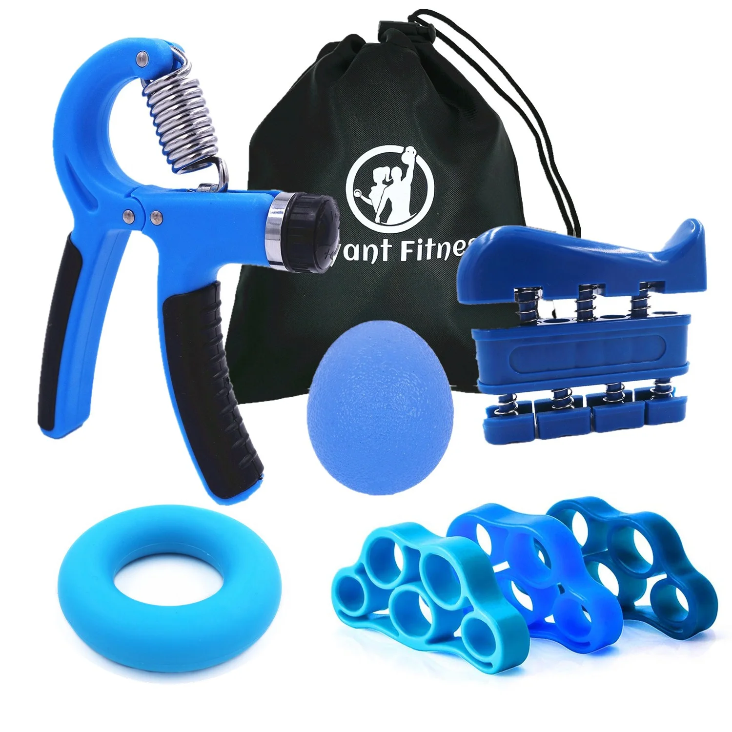 Hand Grip Workout Kit with Stress Ball