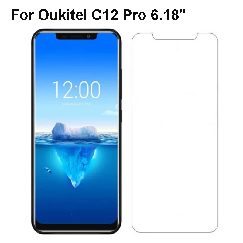 Oukitel C12 Pro Tempered Glass for Oukitel C12 Pro Case Screen Protector Ultra-thin Smartphone Glass Film for Oukitel c12 Pro 4g