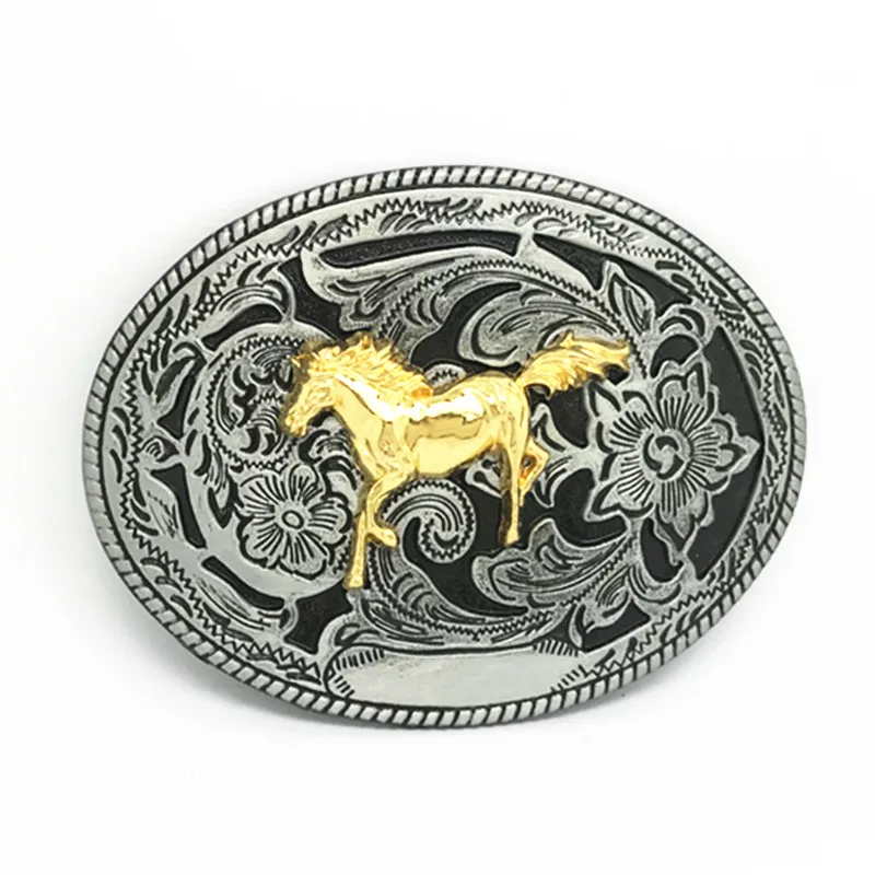 

Cowboy energizes pattern wear-resisting zinc alloy belt buckle restoring ancient ways is suitable for the 4.0 belt