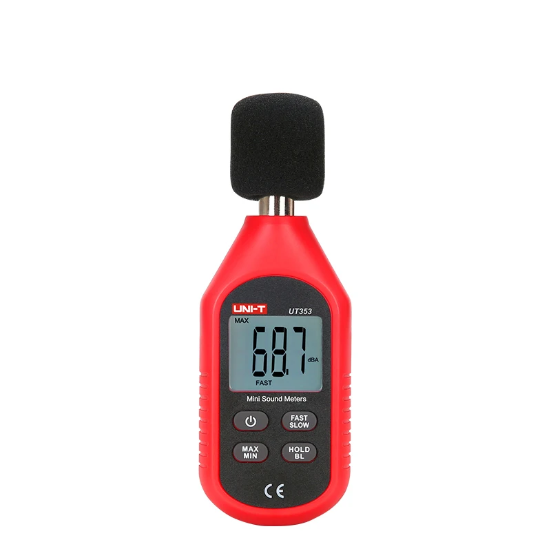 UNI-T ut353 digitaler Schallpegel messer ut353bt Geräusch messer 30-130db Dezibel Tester Rausch Audio Detektor Bluetooth