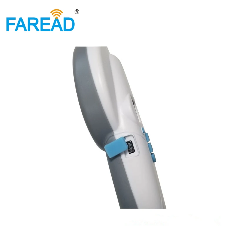 Gratis Verzending Sample 1x Microchip Spuit + Rfid Bluetooth-Compatibele Scanner 134.2/125Khz FDX-A/FDX-B Rfid huisdieren Glas Tag Reader