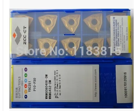 

Free shopping 10 pcs WNMG080408 DM YBC251 milling cutter insert carbide cemented carbide turning tools