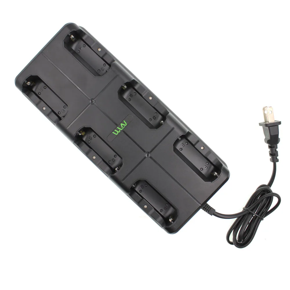 WLN 6 In 1 Charger For KD-C1 KD-C1PLUS Mini UHF Two Way Radio ANYSECU AC-U2 Unit Charging