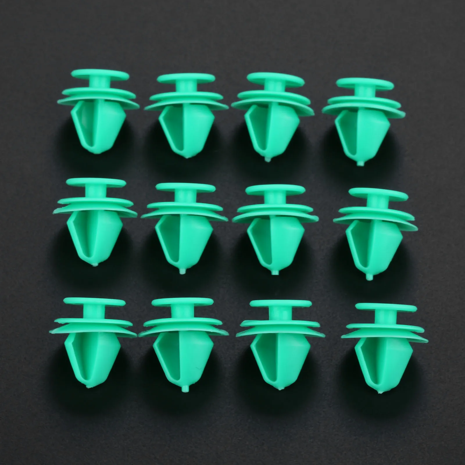 Yetaha 50pcs Nylon Car Door Fixed Fastener For Mercedes Benz Peugeot 207 307 206 12mm Hole Retaining Clip Rivets Universal