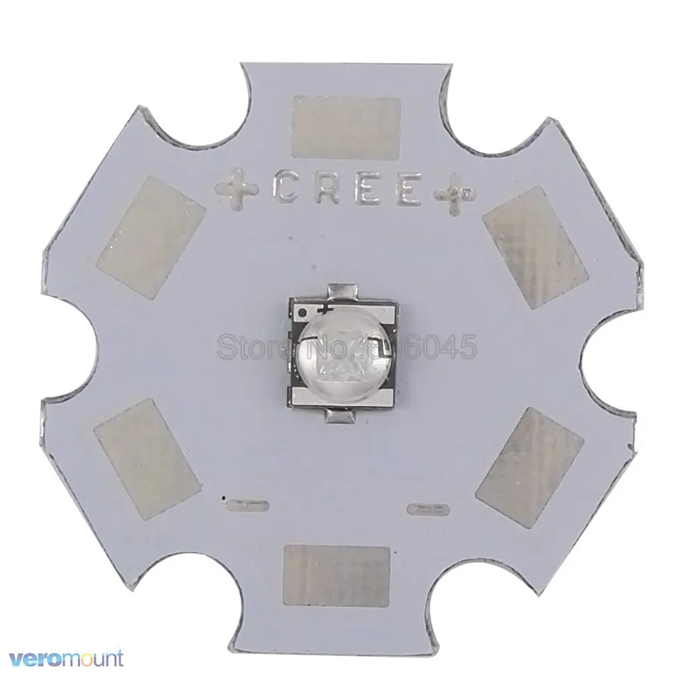 20pcs XTE XT-E 5W High Power LED Emitter Warm White, Cold White, Neutral White & Royal Blue on 8mm 12mm 14mm 16mm 20mm PCB