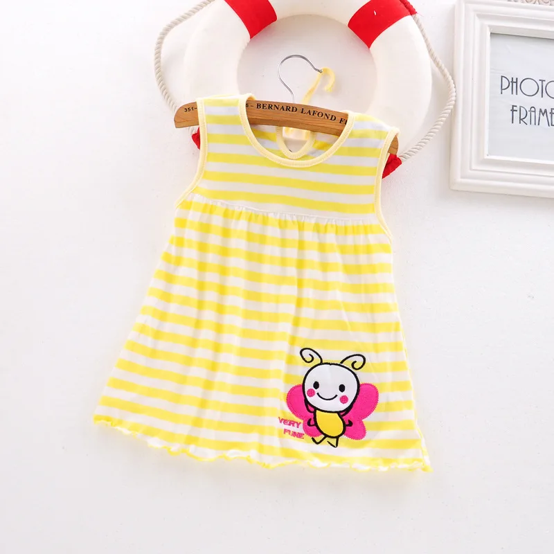 Summer Baby Dress New Girls Fashion Infantile Dresses Cotton Children\'s Clothes Flower Style Kids Clothing Princess Dress