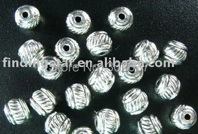 FREE SHIPPING 450pcs Tibetan silver lined lantern spacer beads A193