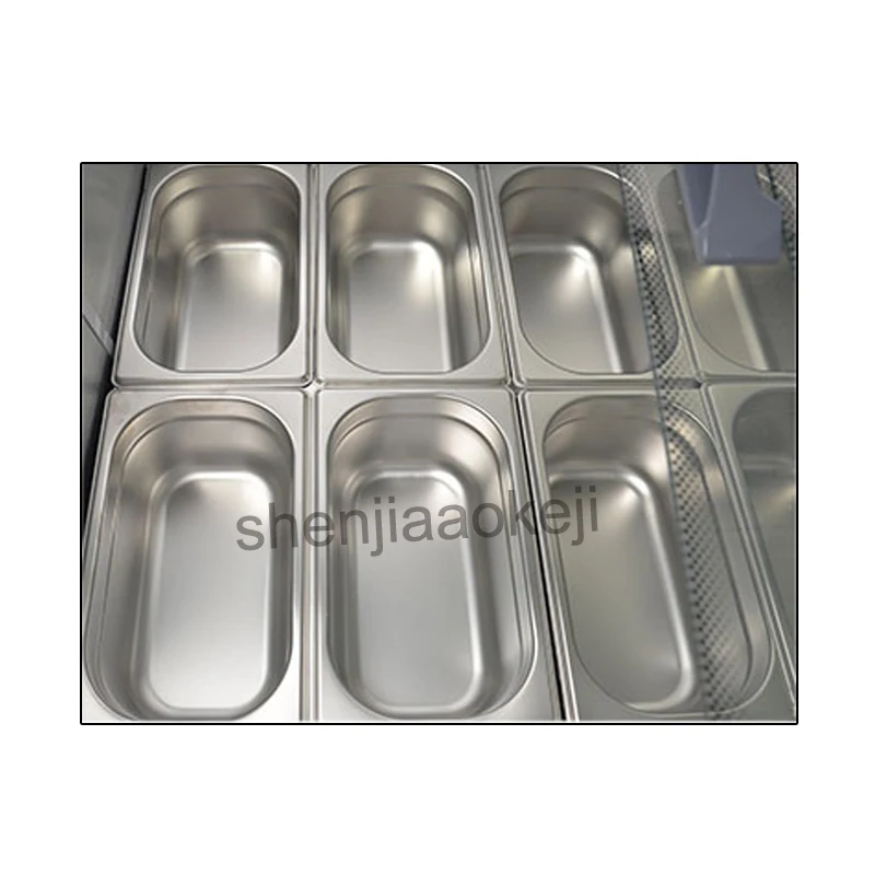 Eis Vitrine Eis Freezers Edelstahl Commercial10 runde barrel oder 14 platz barrel gefrierschrank